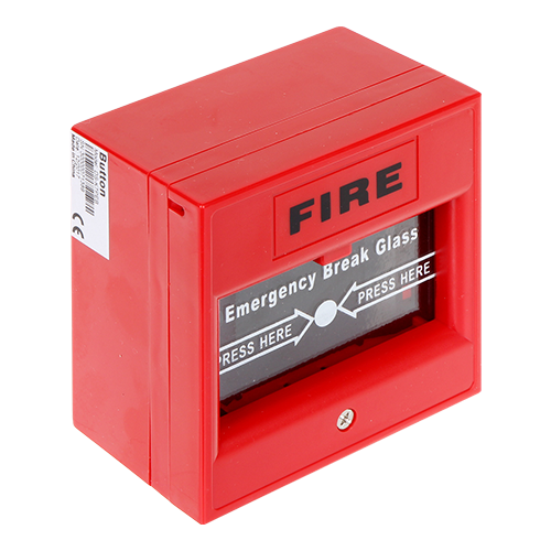 Buton rosu de alertare - HIKVISION DS-K7PEB [2]