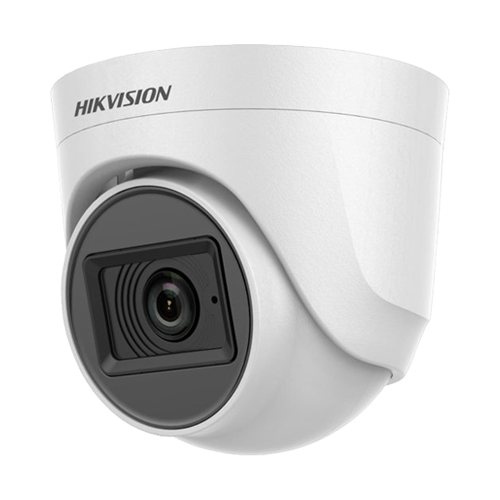 Camera Analog 5MP, lentila 2.8mm, IR 20m, AHD,TVI,CVI,CVBS, Mic - HIKVISION DS-2CE76H0T-ITPFS-2.8mm [2]