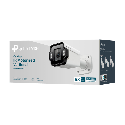Camera IP 4MP, lentila VF 2.7 - 13.5 mm, IR 60m, Audio IN/OUT, Mic., Alarma, IK10 - TP-Link VIGI InSightS345ZI [4]