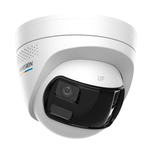 Camera IP 6MP, lentila 2.8mm 180Â°, IR 30m, WL 30m ColorVu, Audio+Stroboscop - HIKVISION DS-2CD1367G2HP-LIUF-SL-2.8mm [2]