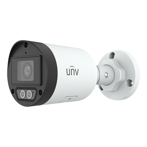 Camera IP ColorHunter Dual-Light, 4MP, lentila 2.8mm, IR 30m, WL 30m, Microfon, SDcard - UNV IPC2124LB-AF28K-DL [1]