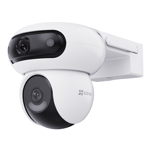 Camera IP, Wi-Fi, Dual-Lens Pan&Tilt 4MP, Audio bidirectional, Alarma, IR 30M, Color 24/7 - EZVIZ CS-H90(2x4MP) [1]