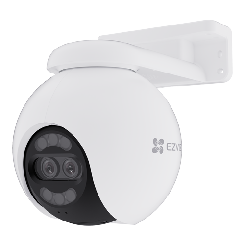 Camera IP WI-Fi Pan&Tilt, Dual 4K, ColorFULL Night Vision, Audio bidirectional, Alarma, IR 30M - EZVIZ CS-H80x(8MP+2MP) [1]