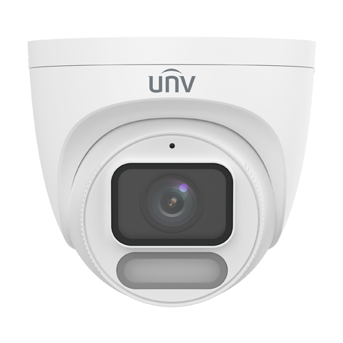 Camera IP Wise-ISP ColorHunter, 4MP, lentila 2.8mm, WL 30m, Mic, PoE, MicroSD, Color 24/7 - UNV IPC3624LE-ADF28K-WP-L [1]