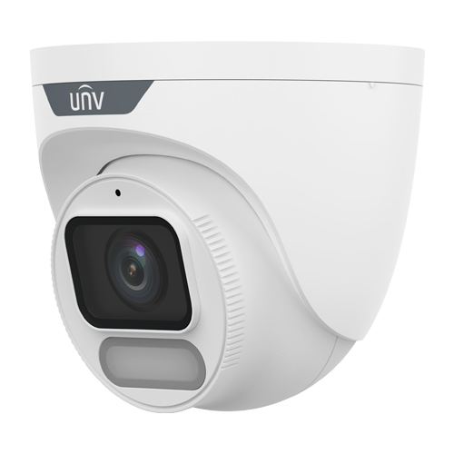 Camera IP Wise-ISP, ColorHunter, 8MP, lentila 4.0mm, WL 30M, Mic, PoE, color 24/7 - UNV IPC3628LE-ADF40K-WP [2]