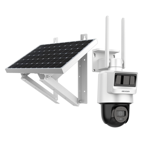 Camera PT IP, 2MP, 4G, 2.8mm, IR 30m, Audio, PIR+Radar, Panou solar, Acumulator - HIKVISION DS-2DE2C200IWG-K-4G-C05S10-2.8mm [1]