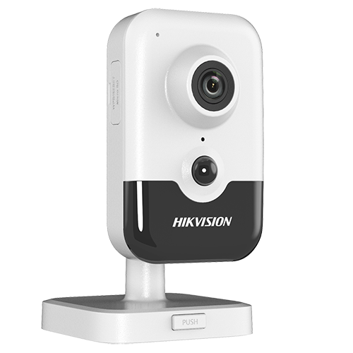 Camera Wi-Fi Cube IP 2.0MP, lentila 2.8mm, AUDIO bidirectional, IR 10m, PIR, SD-card - HIKVISION DS-2CD2421G0-IW-2.8mm [1]