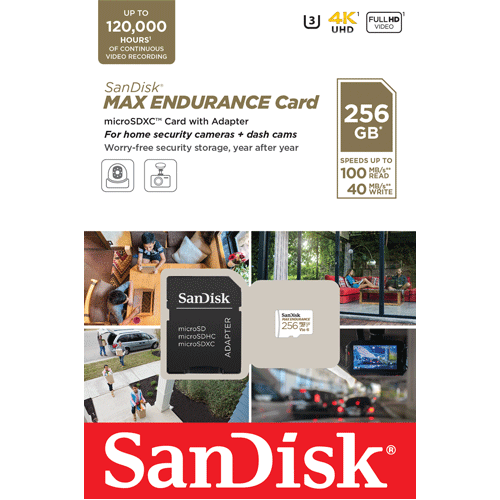 Card MicroSD 256GB, seria MAX Endurance - SanDisk SDSQQVR-256G-GN6IA [2]