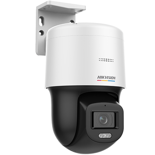 ColorVu - Camera miniPT, IP, 2MP, lentila 4.0mm, WL 30m, Audio, PoE, IP66 - HIKVISION DS-2DE2C200SCG-E(F1) [1]