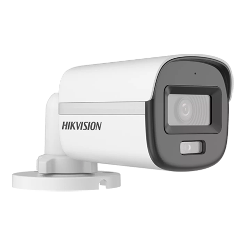 ColorVu, Dual Light - Camera analog 2MP, lentila 2.8mm, IR 20m, WL 20m, TVI/AHD/CVI/CVBS, Mic., IP67 - HIKVISION DS-2CE10DF0T-LFS-2.8mm [1]