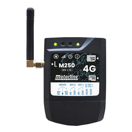 Controller GSM 4G, Bluetooth, 2 relee, card SIM inclus MOTORLINE GSM-M250 [2]