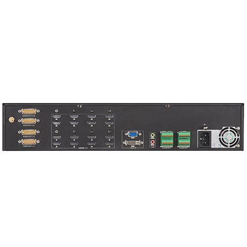 Decoder video, 16 canale HDMI 4K, max. 128 camere, Audio, Alarm - HIKVISION DS-6916UDI [2]