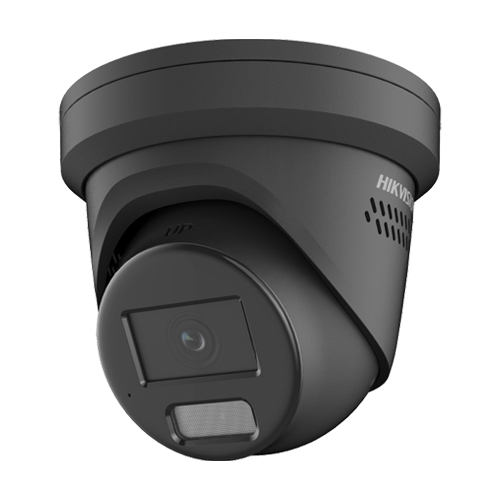 Deep Learning, ColorVu, Dual Light - Camera IP, 4MP, lentila 2.8mm, IR 40m, WL 40m, Mic, PoE, Neagra - HIKVISION DS-2CD2347G2H-LIU-BLACK-2.8mm [3]