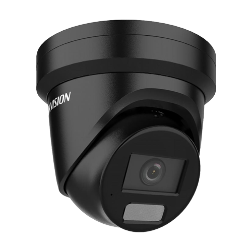 Deep Learning, ColorVu, Dual Light - Camera IP, 4MP, lentila 2.8mm, IR 40m, WL 40m, Mic, PoE, Neagra - HIKVISION DS-2CD2347G2H-LIU-BLACK-2.8mm [2]