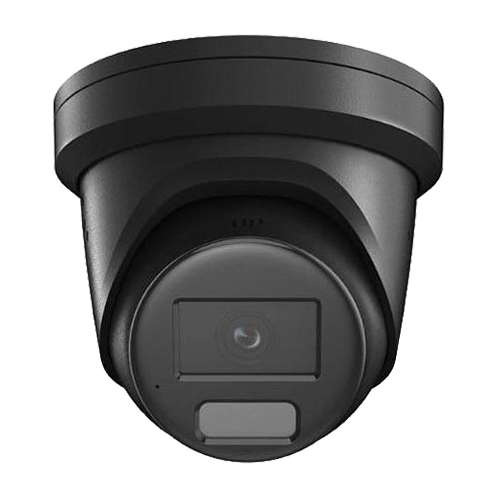 Deep Learning, ColorVu, Dual Light - Camera IP, 4MP, lentila 2.8mm, IR 40m, WL 40m, Mic, PoE, Neagra - HIKVISION DS-2CD2347G2H-LIU-BLACK-2.8mm [1]