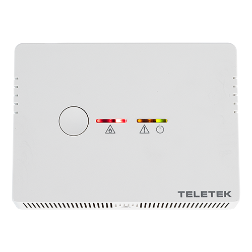 Detector adresabil de gaz metan, 24 v, iesire comanda electrovana gaz - TELETEK SensoIRIS-GAS [1]