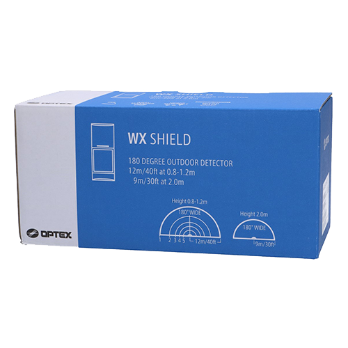 Detector de miscare PIR+MW exterior, 12-19m, 180Â°, quad cu anti-masking, baterii - OPTEX WXS-RDAM-X5 [3]