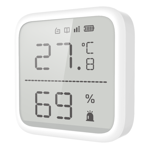 Detector de temperatura si umiditate wireless pentru AX PRO - HIKVISION DS-PDTPH-E-WE [2]