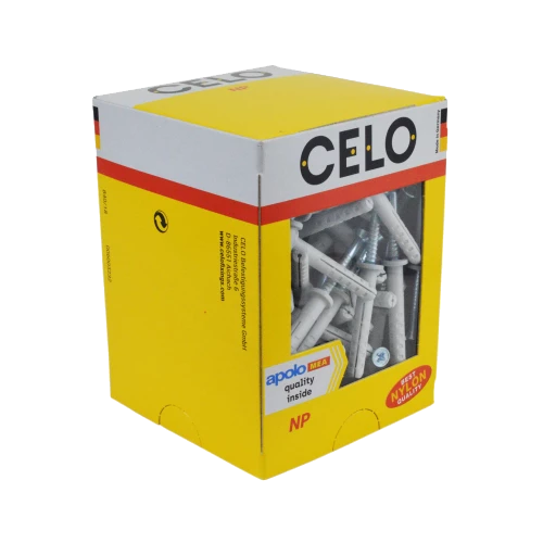 Diblu rapid cu surub 6x60 NP (50 buc.) - CELO 9660NP [2]