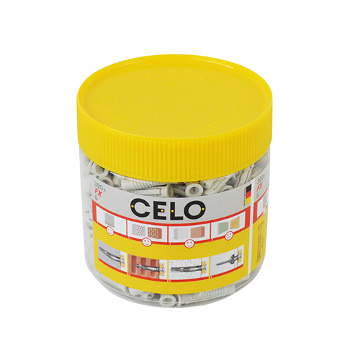 Diblu universal nylon M6x30 FX in cutie de plastic (300 buc.) - CELO 96EXPFX [2]