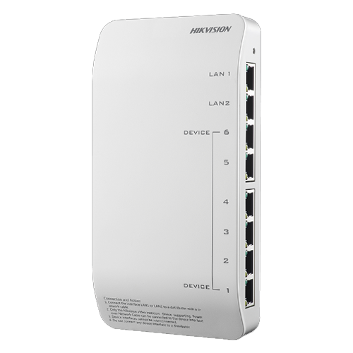 Distribuitor Video/Audio pentru 6 posturi - HIKVISION DS-KAD606-P [1]