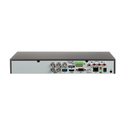 DVR 4 ch analog max. 4K, 4 ch IP max. 4K, AUDIO 'over coaxial', Alarma, 1U - HIKVISION iDS-7204HTHI-M1-S(4A+4/1ALM) [3]