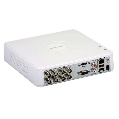 DVR 8 canale video 4MP lite, AUDIO HDTVI over coaxial - HIKVISION DS-7108HQHI-K1(S) [2]