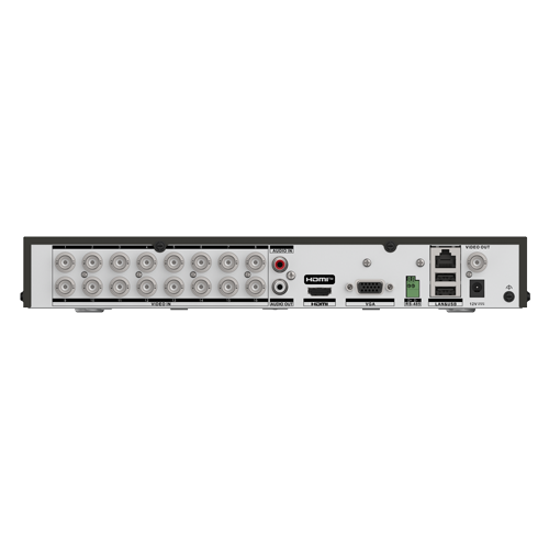 DVR AcuSense 16 ch., 3K, 8 ch. IP 6MP, AUDIO 'over coaxial', 1U - HIKVISION iDS-7216HQHI-M1-XT [4]