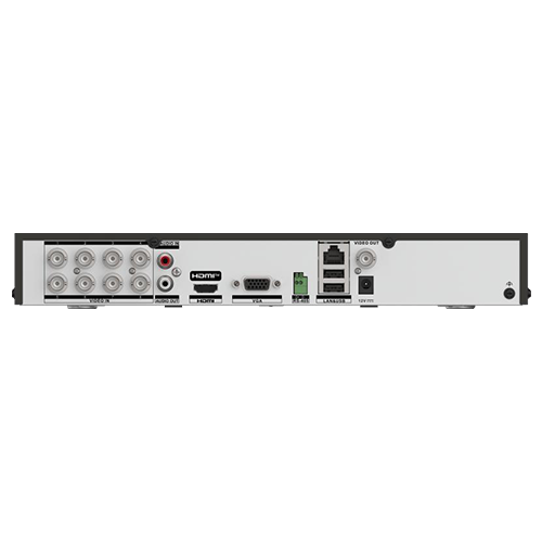 DVR AcuSense, 8 ch. 4K, 8 ch. IP 4K, AUDIO 'over coaxial', Alarma, 1U - HIKVISION iDS-7208HUHI-M1-X(4A+8/4ALM) [4]