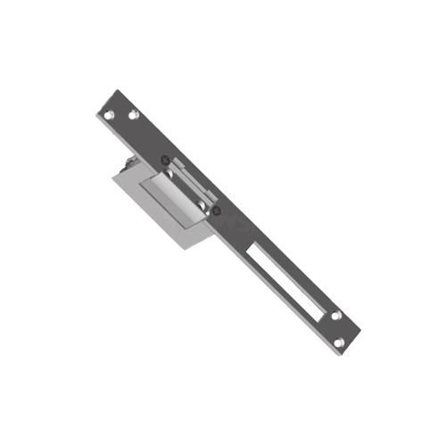 Electromagnet fail locked, 12V, 230mA memorie mecanica, cu placa suport lunga - ASSA ABLOY YB17-12D-LH [1]
