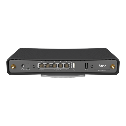 hAP acÂ³, 5 x Gigabit, 1 x PoE, 802.11b/g/n 2.4Ghz, 802.11ac 5Ghz, antene externe 3dBi 2.4GHz, 5.5dBi 5GHz - MikroTik RBD53iG-5HacD2HnD [4]