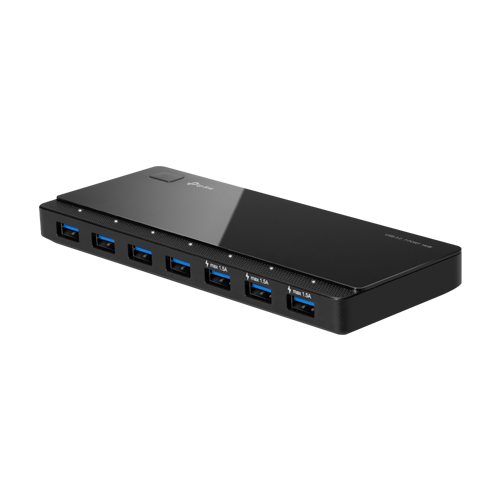 Hub USB UH700, 7 porturi USB 3.0, 1 port Micro-USB, adaptor DC - TP-Link UH700 [1]