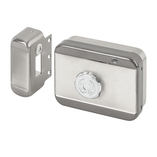 Incuietoare aplicata de exterior, fail-secure, cu motor si senzor magnetic DJ02(MVM)-FL [2]