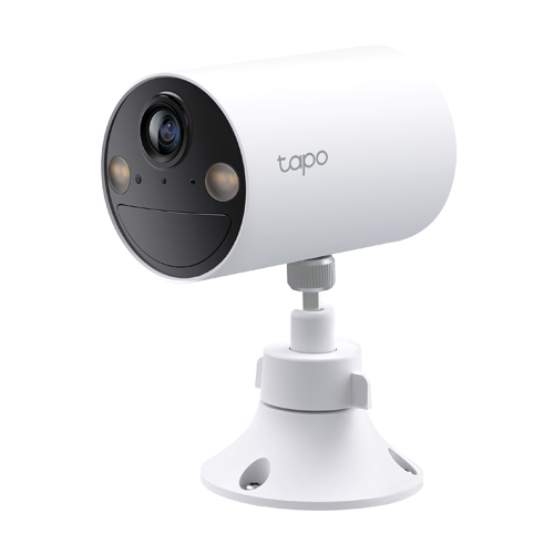 Kit 2 x Camera IP Smart Wi-Fi, 3MP, Baterie reincarcabila, Audio bidirectional, Alarma - TP-Link Tapo TapoC410(2-pack) [3]