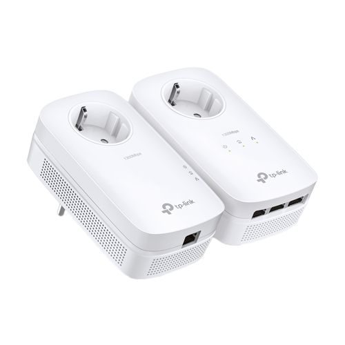 Kit Powerline AV1300, Passthrough, 3 x RJ45 Gigabit - TP-Link TL-PA8033PKIT [1]