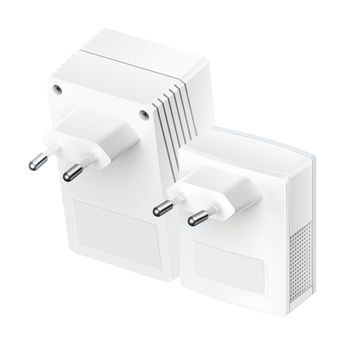 Kit Powerline AV600, Wi-Fi 4, N600 2.4GHz, 2+1 x RJ45 10/100 Mbps - TP-Link TL-WPA4220KIT [2]