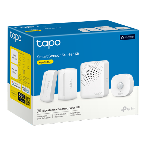 Kit senzori smart Wireless + Hub, matter - TP-Link Tapo TapoT30KIT [2]