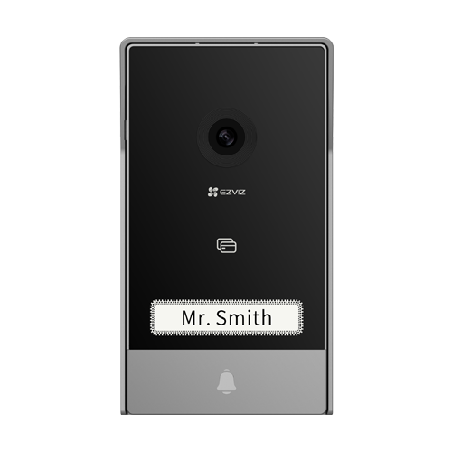 Kit video-interfon, monitor tactil 7', 2 posturi exterioare, camera 2K, audio, IR 6m, Wi-Fi - EZVIZ CS-HP7(3MP,2-Entry Kit) [2]