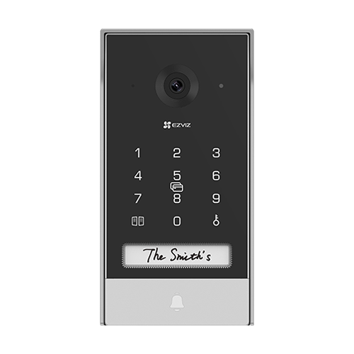 Kit video-interfon, Monitor tactil 7 inch, camera 2K, IR 5m, SDcard, Wi-Fi5, Panou Solar - EZVIZ CS-EP7-3MP-SP [2]