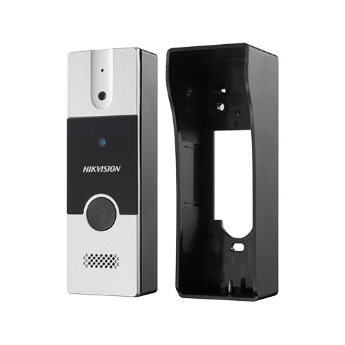 Kit videointerfon analogic 7 inch. conectare 4 fire - HIKVISION DS-KIS202 [2]