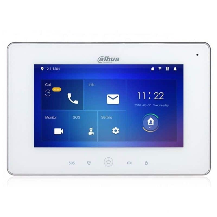 Kit videointerfon IP wireless Dahua VTO2111D-W + VTH5221DW [2]