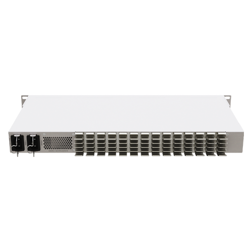 Management Switch 20 RJ45 2.5 Gigabit, 2 x QSFP+, 4 x Combo (2.5 Gigabit sau SFP+) - Mikrotik CRS326-4C+20G+2Q+RM [3]