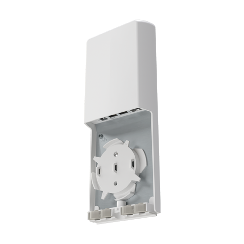 MediaConverter Fibra - Cupru, 2 porturi Gigabit, PoE-IN, SFP 2.5G, IP55 - MikroTik FTC21 [1]