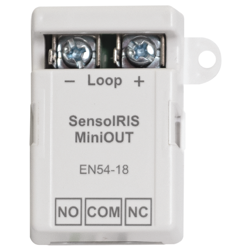 Modul compact cu o iesire de releu fara monitorizare, 24 V CA, EN54-18 - TELETEK SensoIRIS-MiniOUT [2]