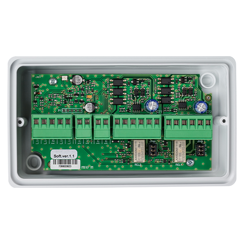 Modul de comanda adresabil, izolator inclus - 2 intrari, 2 iesiri - TELETEK SensoIRIS-MIO22M [2]