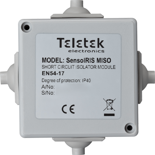 Modul izolator de scurtcircuit, IP40 - TELETEK SensoIRIS-MISO [1]