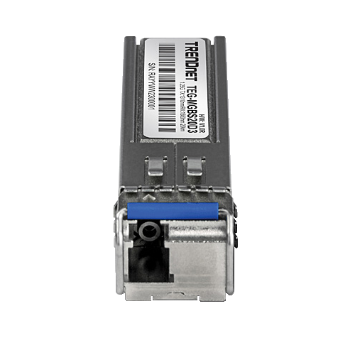 Modul SFP Dual Wavelength Single-Mode Simplex LC, 1.25G, TX:1310nm/RX:1550nm, 20Km - TRENDnet TEG-MGBS20D3 [2]