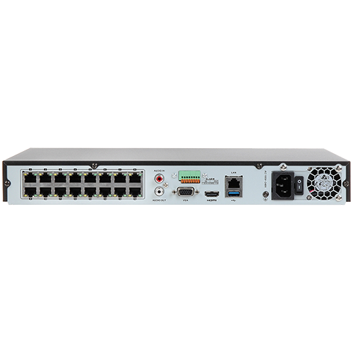NVR 16 canale IP, Ultra HD rezolutie 4K - 16 porturi POE - HIKVISION DS-7616NI-K2-16P [2]