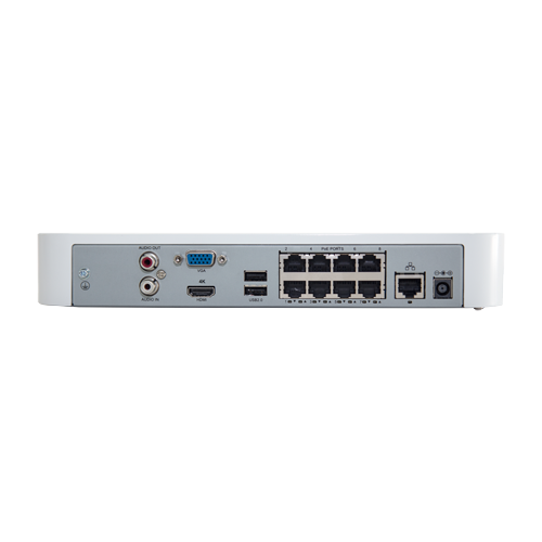NVR 4K, 8 canale 8MP + 8 porturi PoE, compresie H.265 Ultra - UNV NVR301-08LS3-P8 [4]