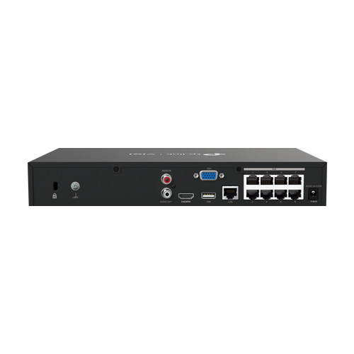 NVR 4K, 8 canale max. 8MP, 8 porturi PoE, Buget PoE 113W, Audio IN/OUT, 1 x SATA, 1U - TP-Link VIGI VIGINVR1008H-8MP [2]
